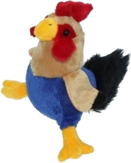 Cornelissen pluche haan/kip knuffel - 20 cm - Boerderij dieren knuffels - kippen