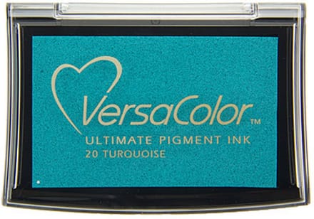 Stempelkussen Versacolor turquoise - Tsukineko