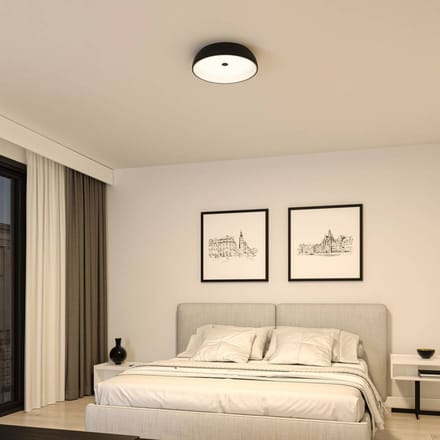 LED-plafondlamp 3-Step-Dim Jaron 2700K 1900lm 230V 26,5W dimbaar Zwart mat