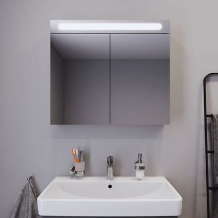 Duravit No. 1 mirror cabinet 80 x 70 cm, 2 doors N179210000000