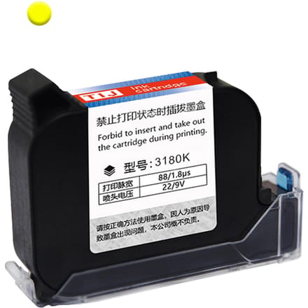 Vervangende inktcartridge sneldrogend 45 ml voor MX3 M10 D10 draagbare inkjetprinter(Groen) 0