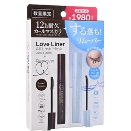 MSH - Love Liner All Lash Mask Curl & Long & Remover Special Set - Mascara en Mascararemover