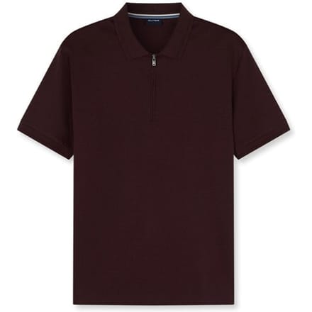 OLYMP Casual Jersey, Bordeauxrood