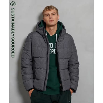 Superdry Sports Puffer Heren Puffer - Maat S