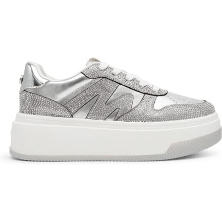Steve Madden Dynamo-r Sneakers Silver Taglia: 41 | Sneakers Outlet | Donna | Grigio