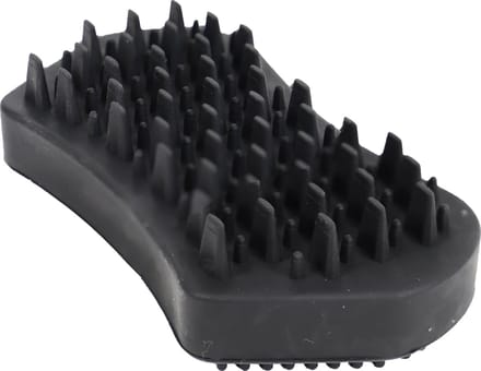 Boon hondenborstel massage zwart 24 x 9,5 x 3,3 cm