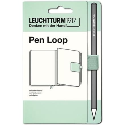 Leuchtturm1917 pen loop zelfklevende pennenlus mint groen