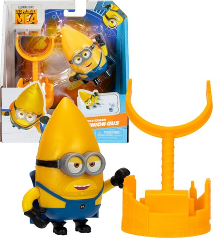 Despicable Me 4 - Launch & Crash Mega Minion Gus - Actiefiguur