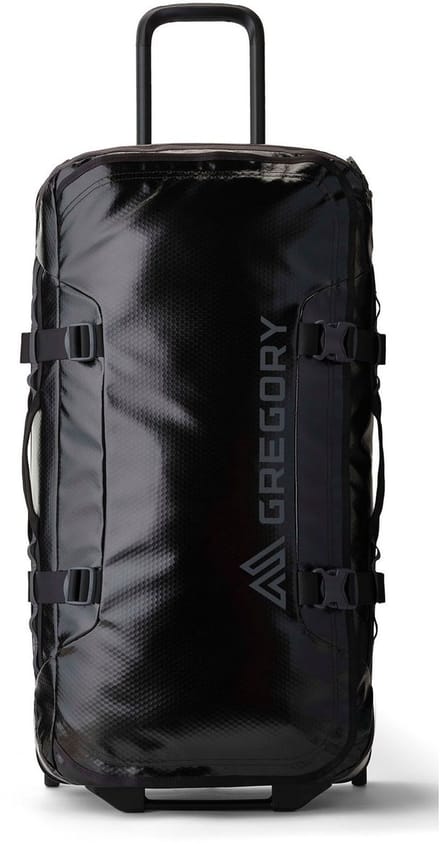 GREGORY reistas trolley Alpaca Wheeled Duffel 100L Obsidian Black zwart 81cm