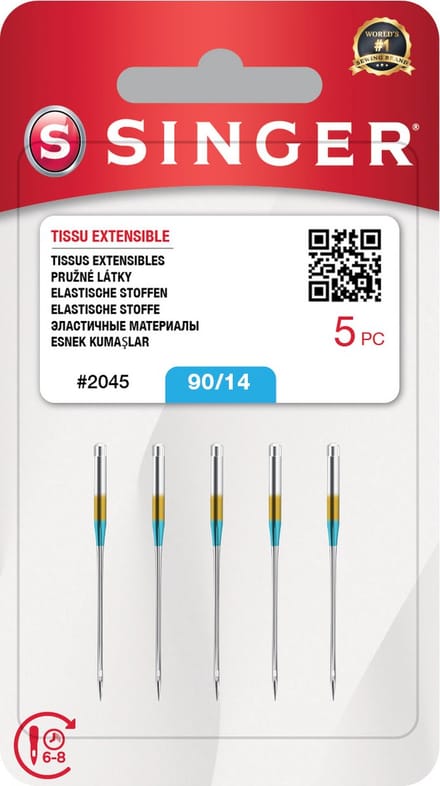 Singer Stretch naalden 2045 90 (5 stuks)