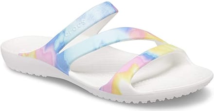Crocs Kadee ll Graphic Sandal Wit Maat 34/35 US W5