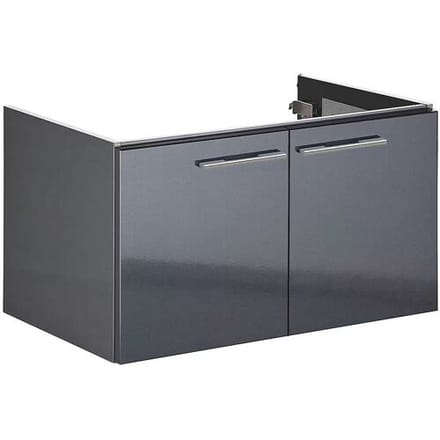 Megabad Profi Collection Architect 100Z WTU with 2 doors and handle plan for Connect Cube washbasin 70 cm ZMBWU0754901WEDCNC070