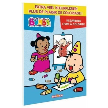 Bumba : Kleurboek - Vriendjes