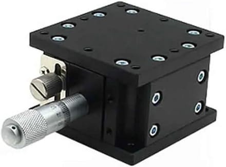 Hefplatform Trimstation - Lineair Platform - Precisie Positionering - Dubbele Geleiding - 125 mm - Zilver