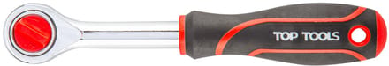 Topex - Grzechotka Serie - 1/4" Ratelsleutel - 150 mm - Ergonomische Handgreep