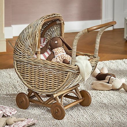 LOBERON Poppenwagen Fableton bruin