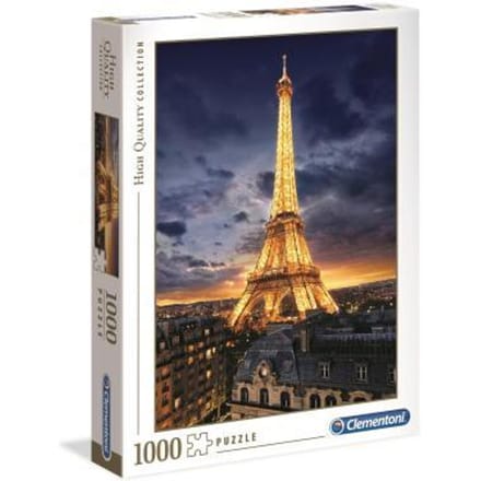 Clementoni - Puzzel - 1000 Stukjes - Eiffeltoren - Puzzel Voor Volwassenen - High Quality Collection