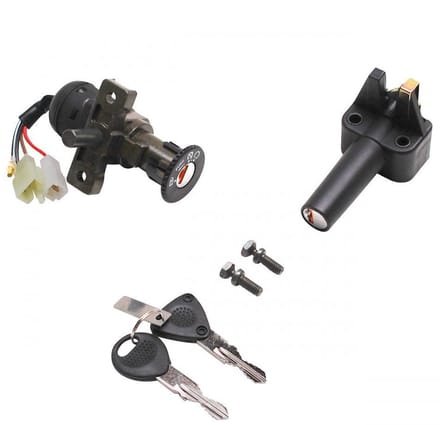 Kit serrure P2R pour Scooter MBK 50 Ew Stunt 2000 à 2003 5JHH20210000 Neuf