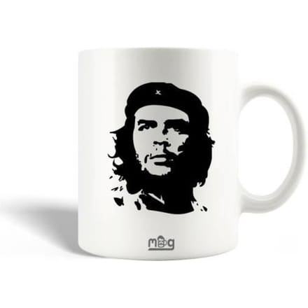 Mug Maniacase en Céramique Blanc Ernesto Che Guevara liberation