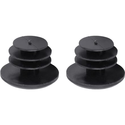 10 stuks Plastic Fiets Fiets Stuur Grip Eindkap Plug Fietsaccessoire black