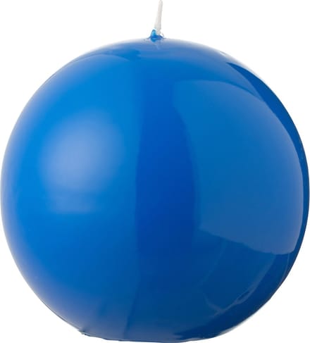 J-Line kaars Bol - fluo blauw - 50U