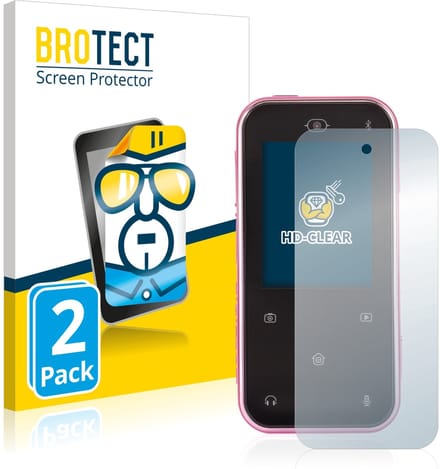 BROTECT - Screenprotector voor Vtech Kidizoom Snap Touch - Folie Beschermfolie transparant 2 Stuks