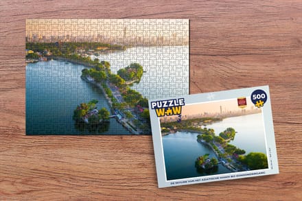 Puzzel Hanoi - Brug - Water - Legpuzzel - Puzzel 500 stukjes