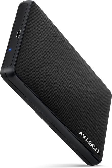AXAGON EE25-SLC USB-C 3.2 Gen1 - SATA 6G 2.5 External SLIDE box BLACK *USBAM *USBCF *SATAF