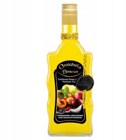 Bimberek - Decoratieve Fles - 500ml - Glas - Met Sierkoord