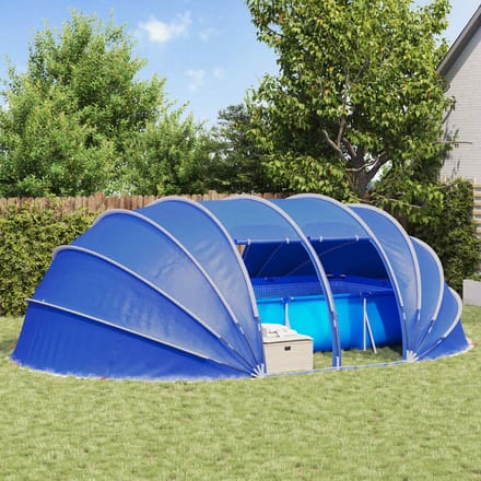 vidaXL - Pool - Tent - Dome - 538 - x - 440 - x - 204 - cm - 185T - polyester - met - PU-coating