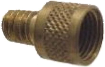 Edge Oppompnippel Autoventiel (AV) (25*)