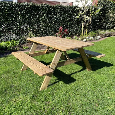 Picknicktafel Budget | Geïmpregneerd | 140 cm