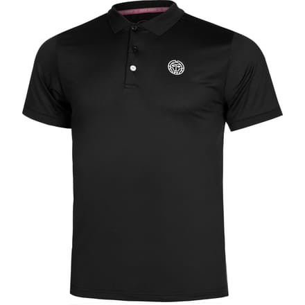 BIDI BADU Crew Polo Heren-Zwart
