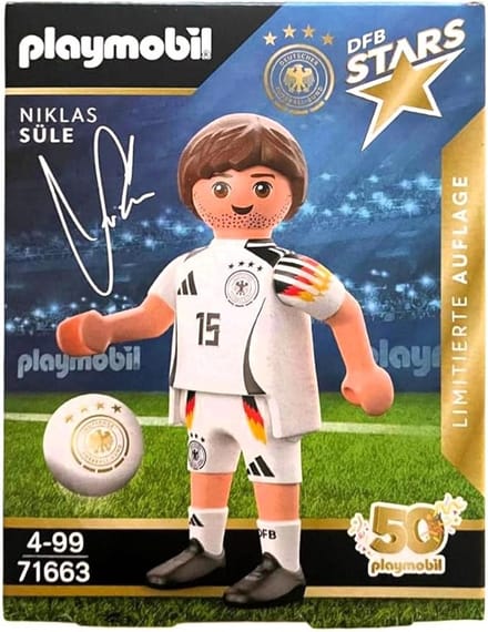 playmobil 71663 duitse voetballer dfb stars Niklas Sule