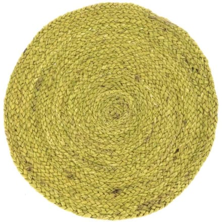 Unique Living placemat rana 40cm Ø moss green