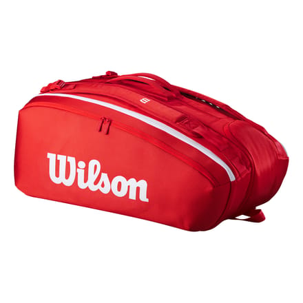 Wilson Super Tour x15 Tennistas 2025 Rood - Ruime Bagage