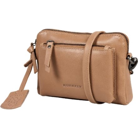 Burkely Just Jolie Dames Crossovertas Minibag - Taupe
