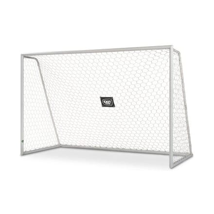 EXIT Scala Aluminium Voetbaldoel 300x200cm - Weerbestendig - Voetbal Goal - Voor Kinderen - Tuin - Wit