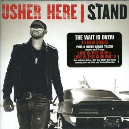 CD USHER - Here I Stand-Int'l Version 88697325532 LaFace 2008 Niet Japan Rap & Hip-Hop/R&B