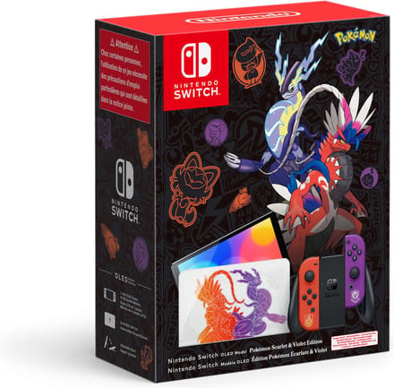 Nintendo Switch Console OLED Model Pack-Pokémon Scarlet & Violet Edition (Switch) Gebruikt