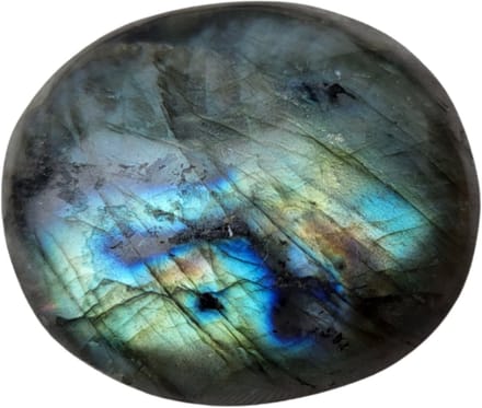 Trommelsteen 1 st. Labradoriet A jumbo 35-50 gram