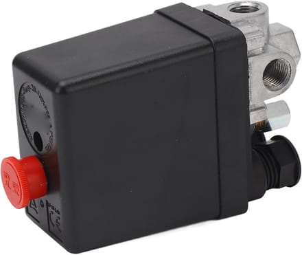 drukschakelaar lucht compressoren - 1/4 duims - hoofd drukregelaar - 230 volt - asta