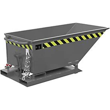 Spaander kiepbak SKN 250, grijs