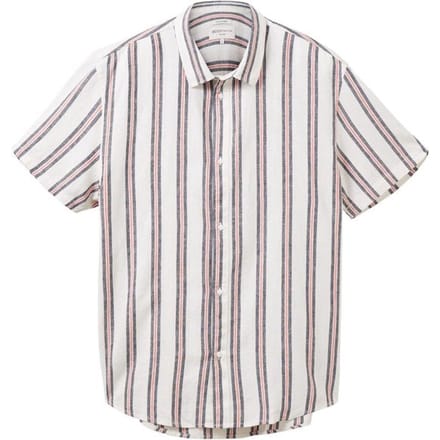 TOM TAILOR - Maat M - relaxed striped shirt Heren Overhemd