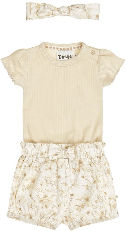 Dirkje Meisjes Kledingset - Off-white
