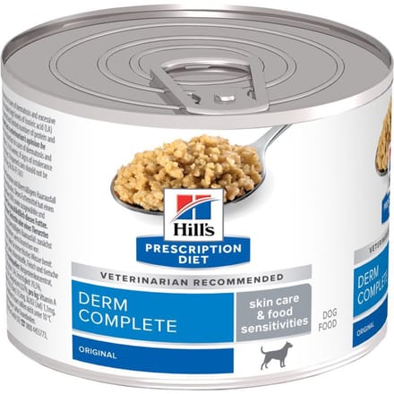 Hill’s Prescription Diet Canine Derm Complete Natvoer Hond 48 x 200 g