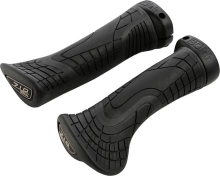 SQlab Handgrepen fiets 710 – Handvatten - Bar ends Mountainbike – Stuurdoppen – Polypropyleen - Ø102.6 mm - Zwart – S