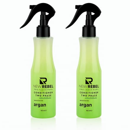 NEW REBEL PROFESSIONAL – Conditioner Two Phase (2 × 400 ml) - Argan Oil – Haar Conditioner