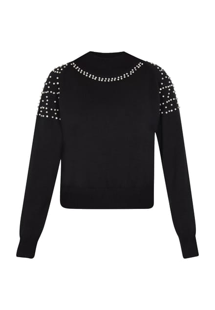 Faina Jumper Dames zwart