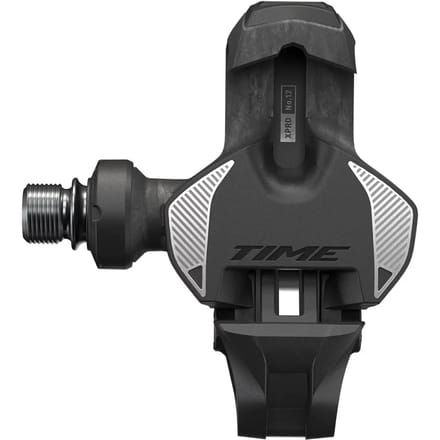 Pedalen 12 Titan As Afstand 51 Carbon/Zilver + ICLIC 5° Clips TIME XPro